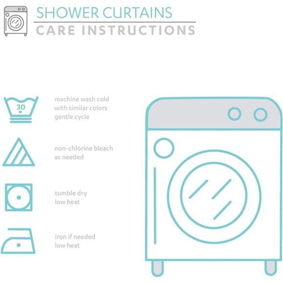 Bohemian Striped Shower Curtain Colorful Bold Design,72"x72",Turquoise & Orange - Picture 5 of 5